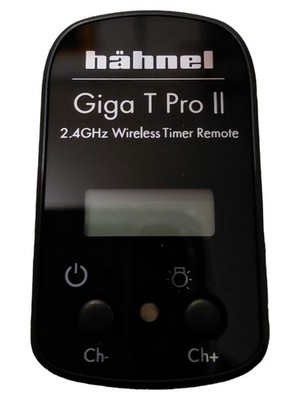 Hähnel Giga T Pro II Fernbedienung Funk Auslöser Timer Remote Schwarz