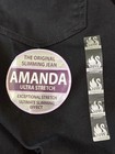 GLORIA VANDERBILT AMANDA JEANS BLACK WOMEN’S SIZE 20W short NWT New — photo 1