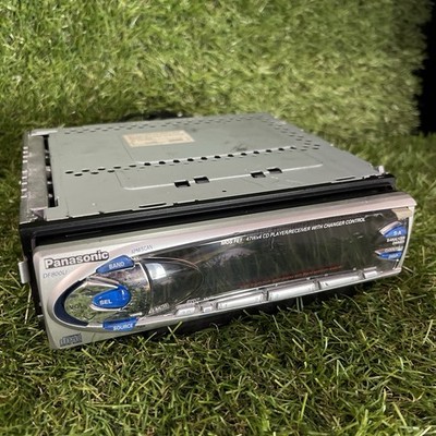 BLUETOOTH Panasonic DF800U Car Stereo Old School Tested Working 3D