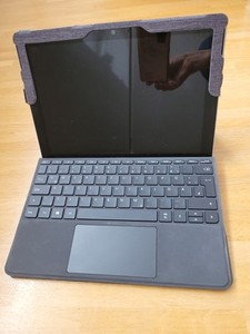 Microsoft Surface Go 4GB + Tastatur + Hülle "Denim Dunkelgrau"