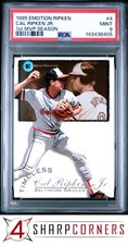 1995 EMOTION CAL RIPKEN JR. #4 HOF 1ST MVP SEASON PSA 9