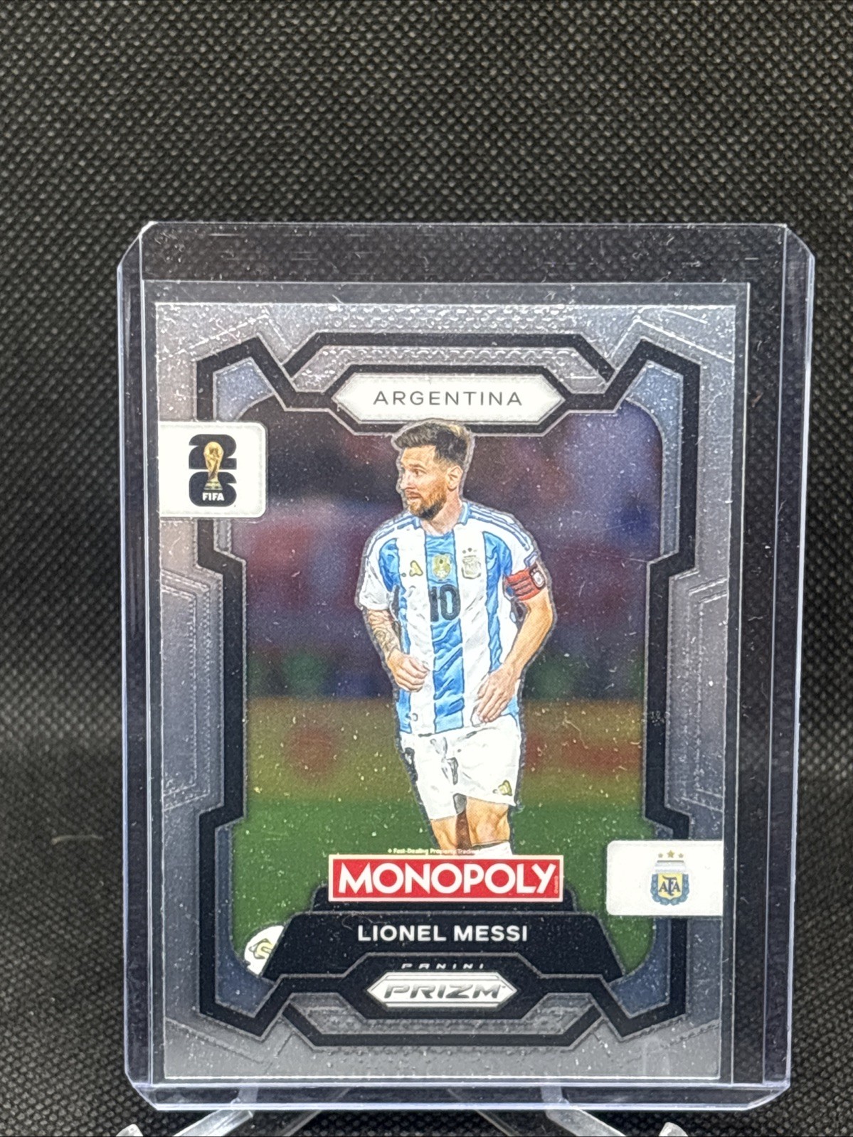 Lionel Messi 2026 Panini Monopoly Prizm Fifa World Cup Base #1 -A2