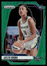 Jaelyn Brown Rookie Green #31 2024-25 Panini Prizm WNBA Dallas Wings