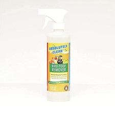 Absolutely Clean Amazing Bird Poop Cleaner Spray - Just Spray/Wipe - Safely