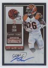2015 Panini Contenders Rookie Playoff Ticket /199 Josh Shaw (Base) #138 Auto 0a2