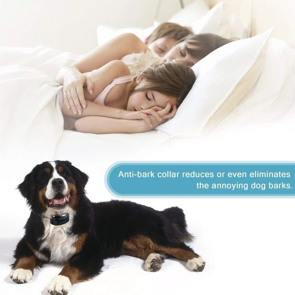Anti Bark Dog Collar Auto Stop Barking Training Collar Obedience Rechargeable - image 2 of 4