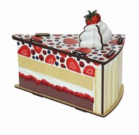 Werkhaus Geschenkbox Groß Obsttorte Geschenkverpackung Geschenkkarton