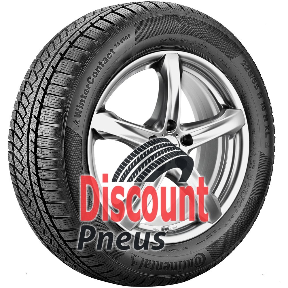 Continental WinterContact TS 850P 205/60 R16 adhérence maximale sur neige