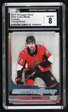 2017-18 SP Authentic Upper Deck Acetate Young Guns Colin White #493 CGC 8 w4h