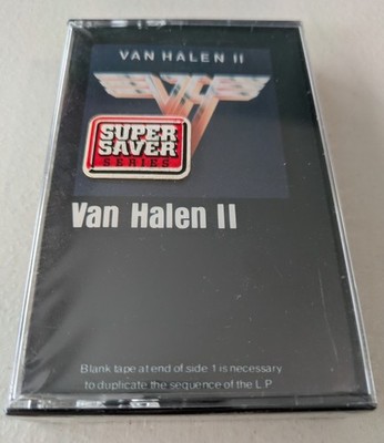 FACTORY SEALED VAN HALEN II CASSETTE TAPE Warner Bros. Records album