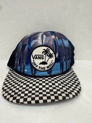 Vans Off The Wall Trucker Hat Bikini Girls Photo Print Mesh Snapback Black Osfm