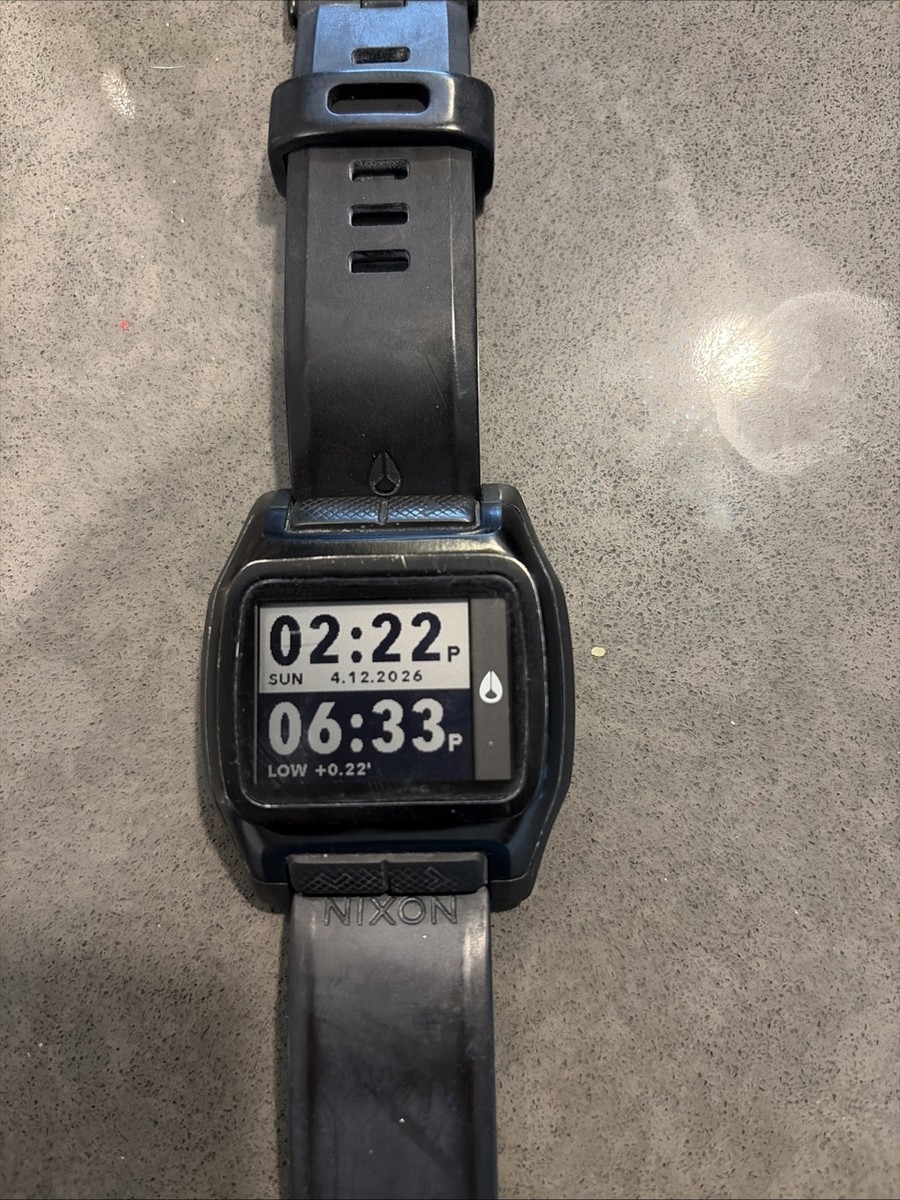 Nixon High Tide Watch Black | eBay