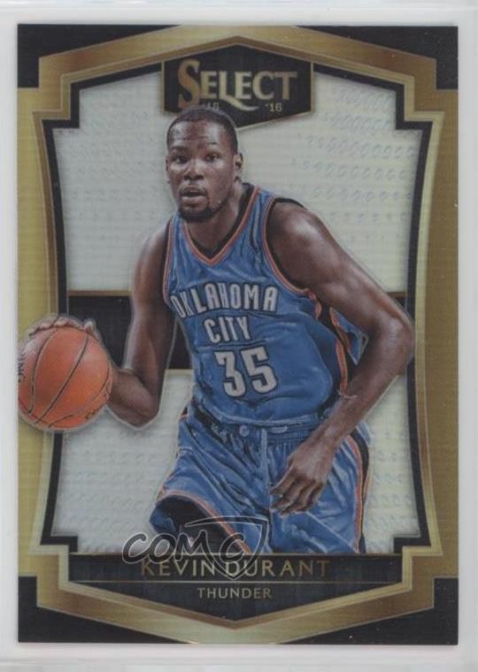 2015-16 Panini Select Premier Level Silver Prizm Kevin Durant #156 1u6