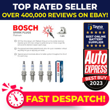 Spark Plugs Set 4x fits DODGE JOURNEY 2.4 08 to 10 EDG Bosch SP00ZFR5AP Quality