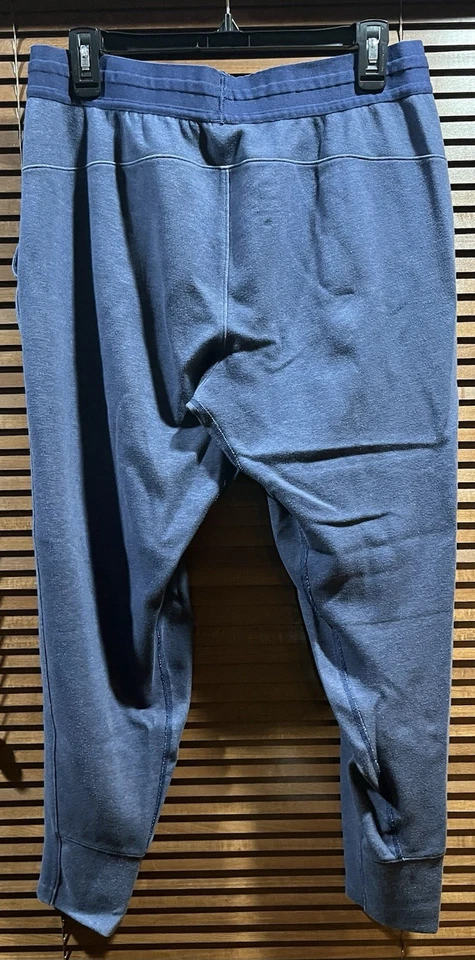 Calça jogger masculina Nike Dri-Fit ioga tamanho médio azul CZ2208-068 - Imagem 3 de 4