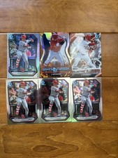 2026 Bowman Baseball - JJ Wetherholt Lot (6) Card Lot - Mojo Inserts Chrome