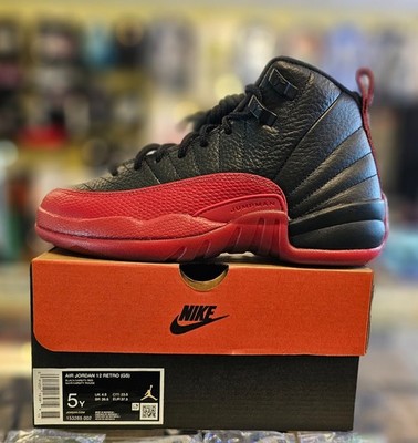 AIR JORDAN 12 RETRO (GS) ''FLU GAME'' 2025 Sz 5Y/ 6.5(W) 153265-002 DS