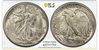 1943 S Walking Liberty Half Dollar.  PCGS MS65. Good Shield.