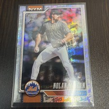 2026 Topps Series 1 Nolan McLean RC #214 Exclusive Fanatics Topps Foil Mets 🔥