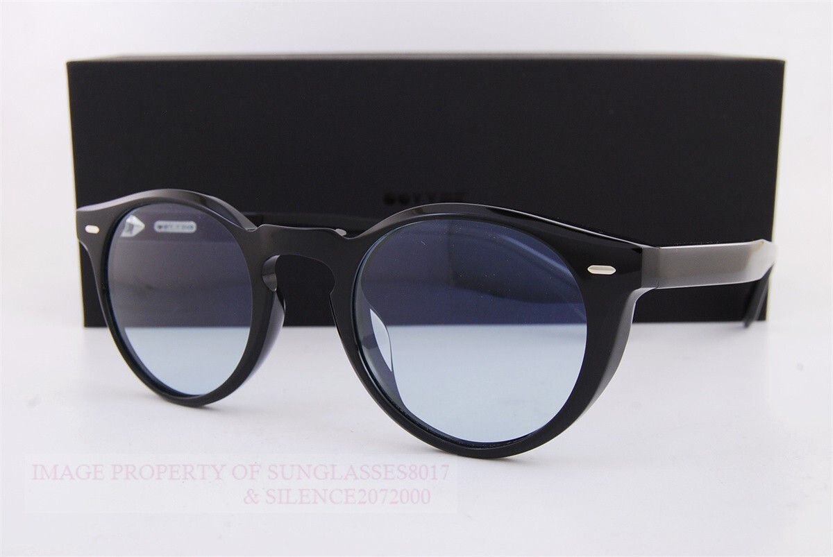 New Oliver Peoples Sunglasses N.07 Sun OV 5587/SU 1731GH Black/Sky