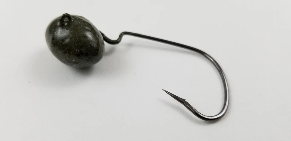 1/2 盎司 5/0 足球夹头夹具带 Gamakatsu G-Lock 钩摆动 Biffle — 第 4/4 张图片