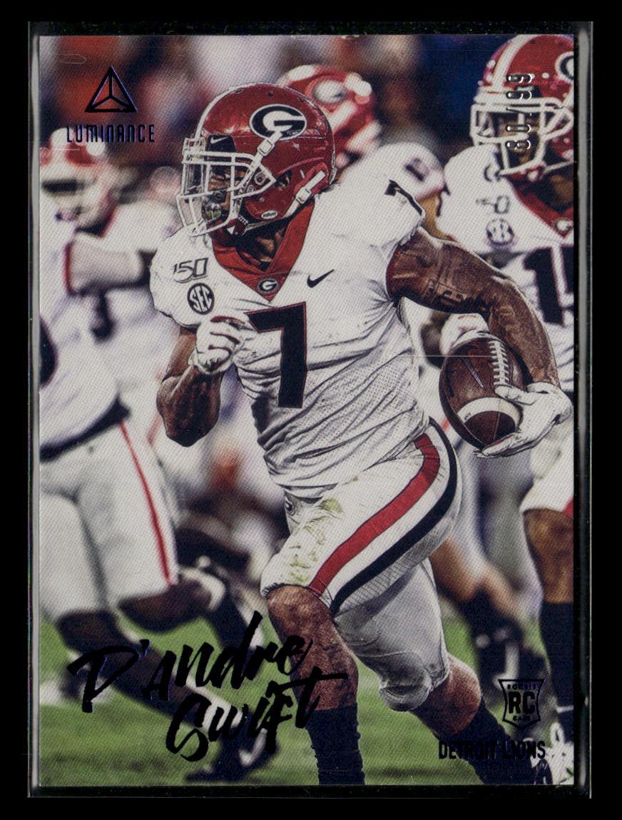 2020 Panini Luminance #110 D'Andre Swift Blue #/99