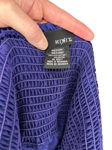 MIXIT Baby Doll Y2K Top SZ M Jewel Tone Purple, Whimsical, Whimsigoth, Fairy,EUC - Picture 3 of 3