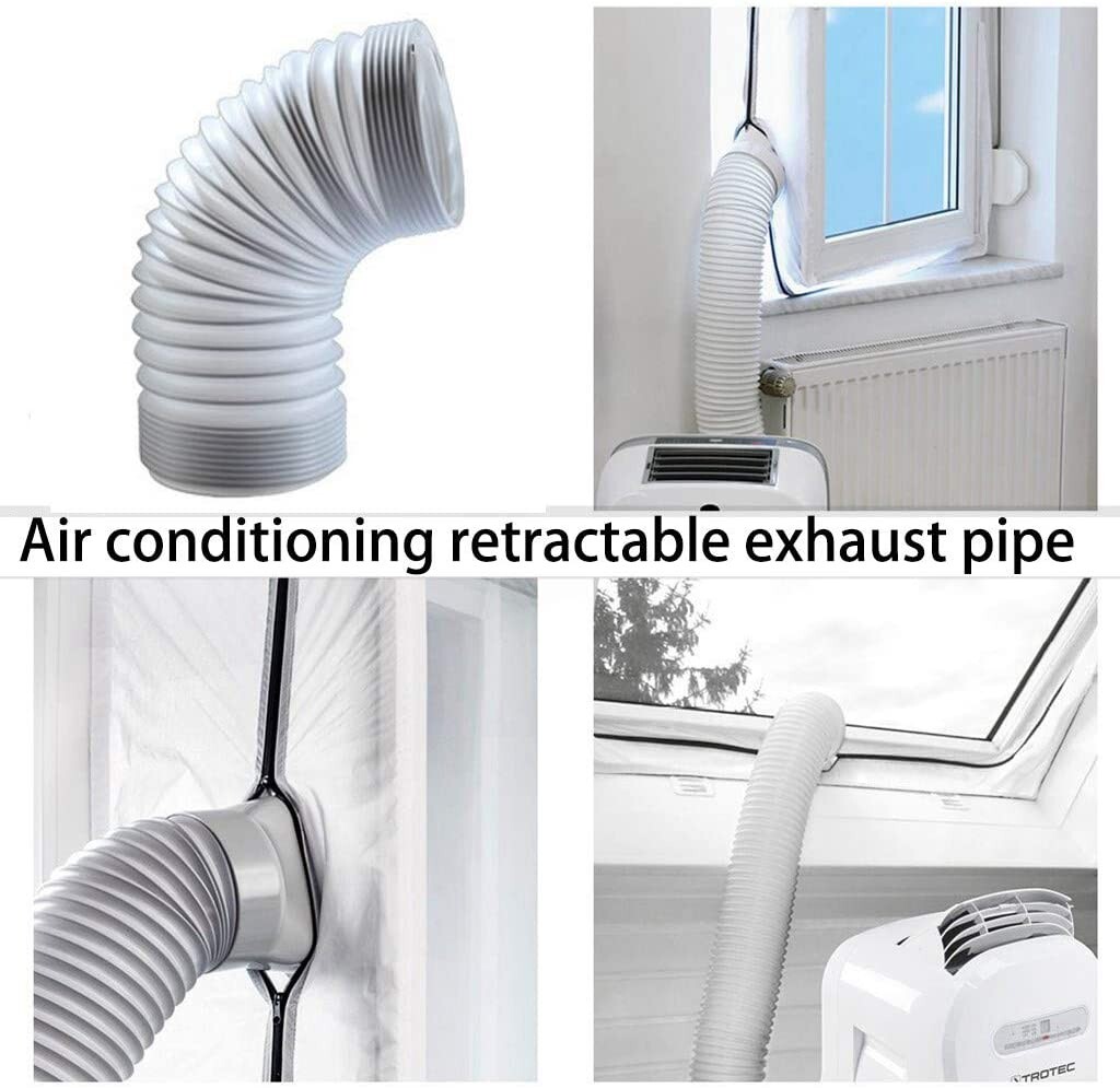 Exhaust Hose 6" Diameter AC Unit Duct Portable Air Conditioner Flexible
