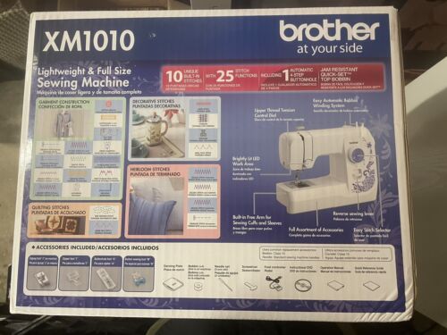 Máquina de coser Brother XM1010 ligera y tamaño completo (totalmente nueva en caja) - Imagen 3 de 3