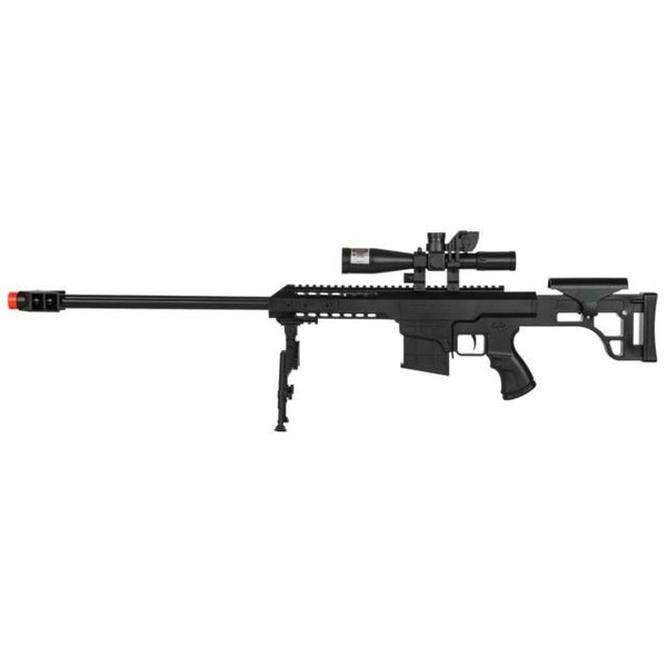 Returned UK Arms P1082C Spring Powered Airsoft BB Gun Sniper Rifle