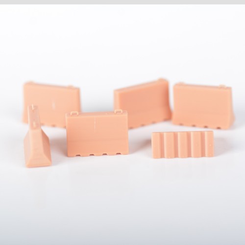LaoYao 1/144 Plastic Water Buffer Protective Hurdle Barrier 6pcs - Picture 2 of 3