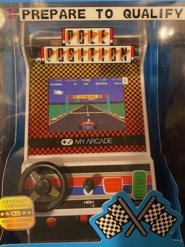 My Arcade® Pole Position® Racing Micro Player Portable Retro Arcade - Picture 2 of 4