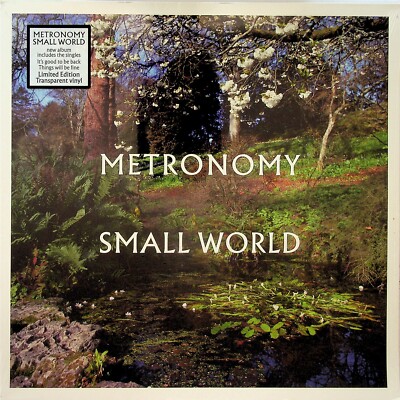METRONOMY Small World LP (NEW* 2022 Clear Vinyl) Synth Pop + COMIC Insert