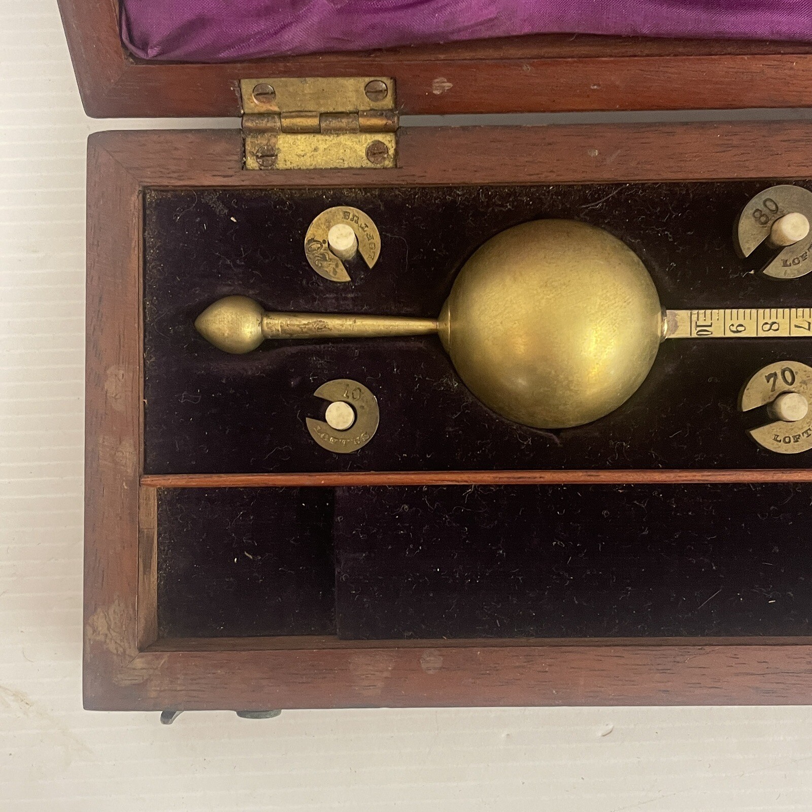 Antique Vintage Sikes Loftus Sykes Hydrometer In Wooden Case eBay