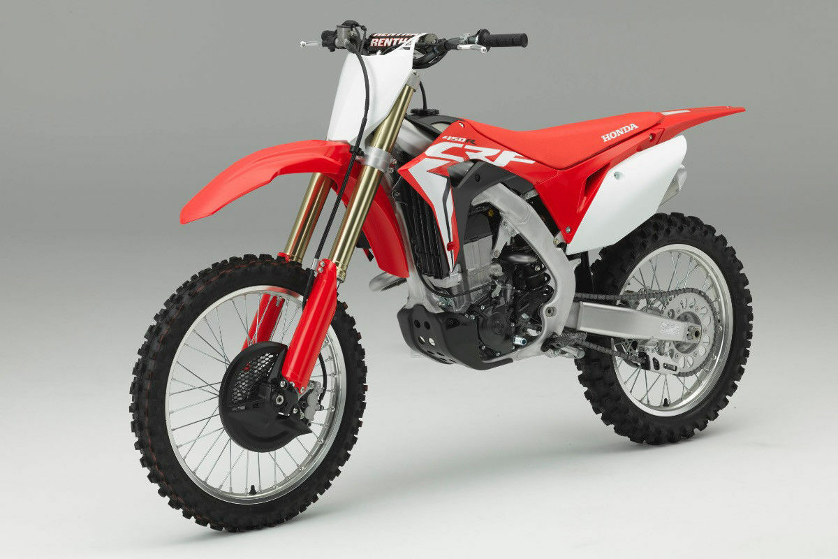 Dirtbike 450 Trail Bike New Ray 1:6 Honda CRF 450 R Toy Model