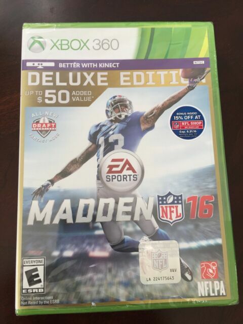 madden nfl 16 xbox 360