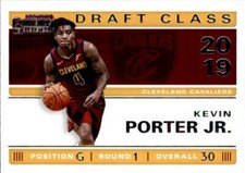 2019 Panini Contenders 2019 Draft Class #28 Kevin Porter Jr. Cavaliers