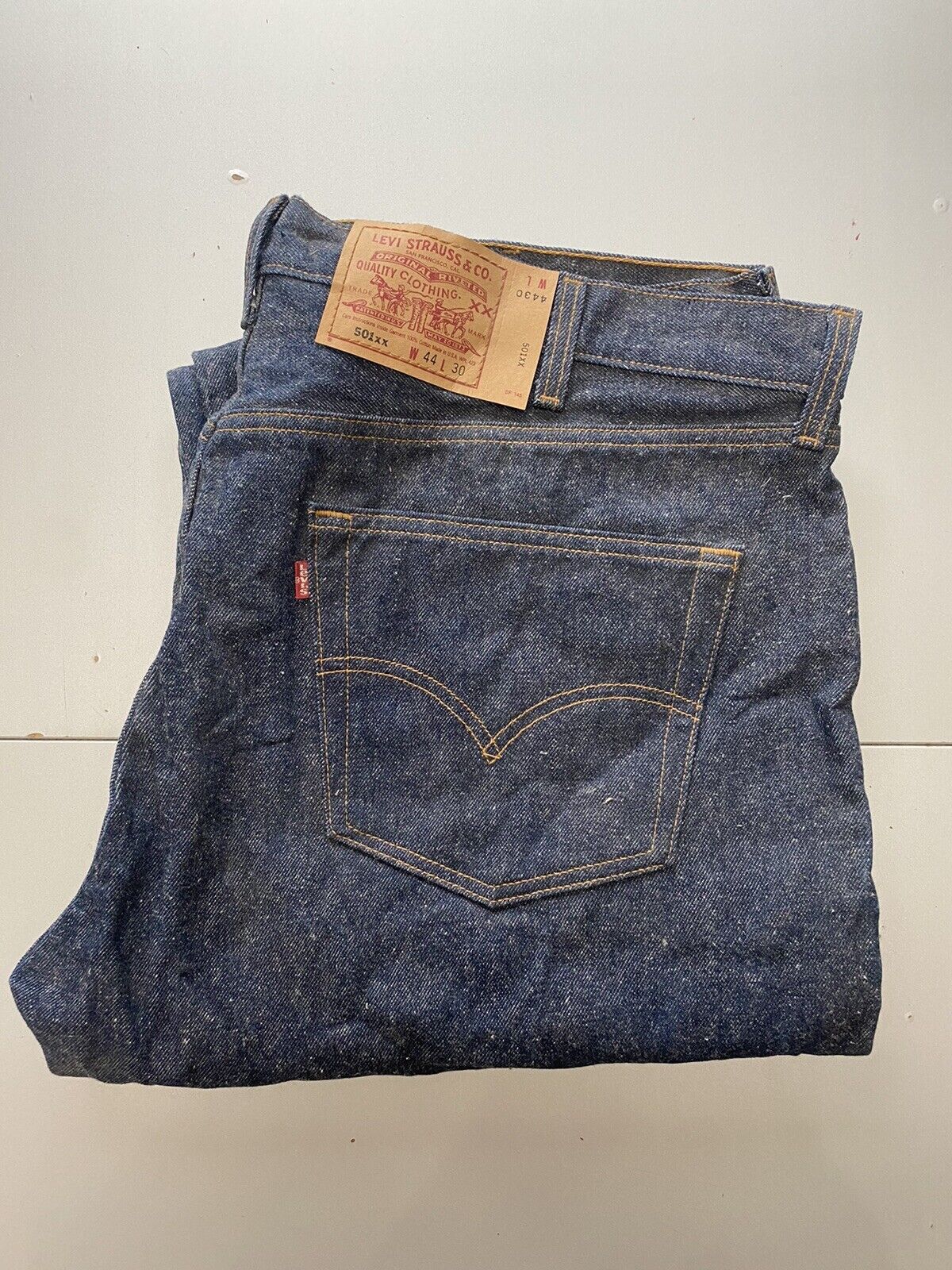 90s Levi's 501 repair made in USA - デニム