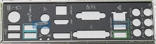 ASUS I/O IO SHIELD BLENDE BRACKET  Z97-PRO(WI-FI AC)USB 3.1