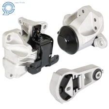 Fit For Ford Explorer 2011-2015 3.5L Engine Motor & Transmission Mount Set 3Pcs