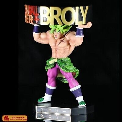 Anime Dragon Ball Z Super Saiyan Broly Broli Lift Ashtray Figure