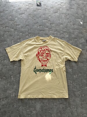 Goosebumps Vintage Shirt 90s 00s? Slappy The Dummy  R.L Stine AOP size XL