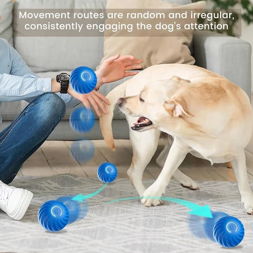 Automatic Rolling Ball Smart Cat Dog Toy Electric Pet Self-moving Kitten Games - Picture 2 of 17