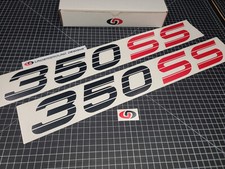 350 Ss Truck Decals 2pk Bedside Stickers Fits 90-93 Chevy Silverado 1500 2500