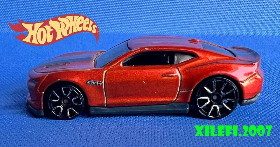 camaro ss arancione 1/64 hot wheels mattel made in malaysia 2018 COME DA FOTO - Immagine 4 di 4