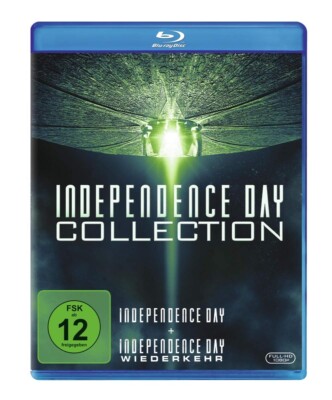 Independence Day - Teil: 1 - 2 [Blu-ray /NEU/OVP] Roland Emmerich, Will Smith,
