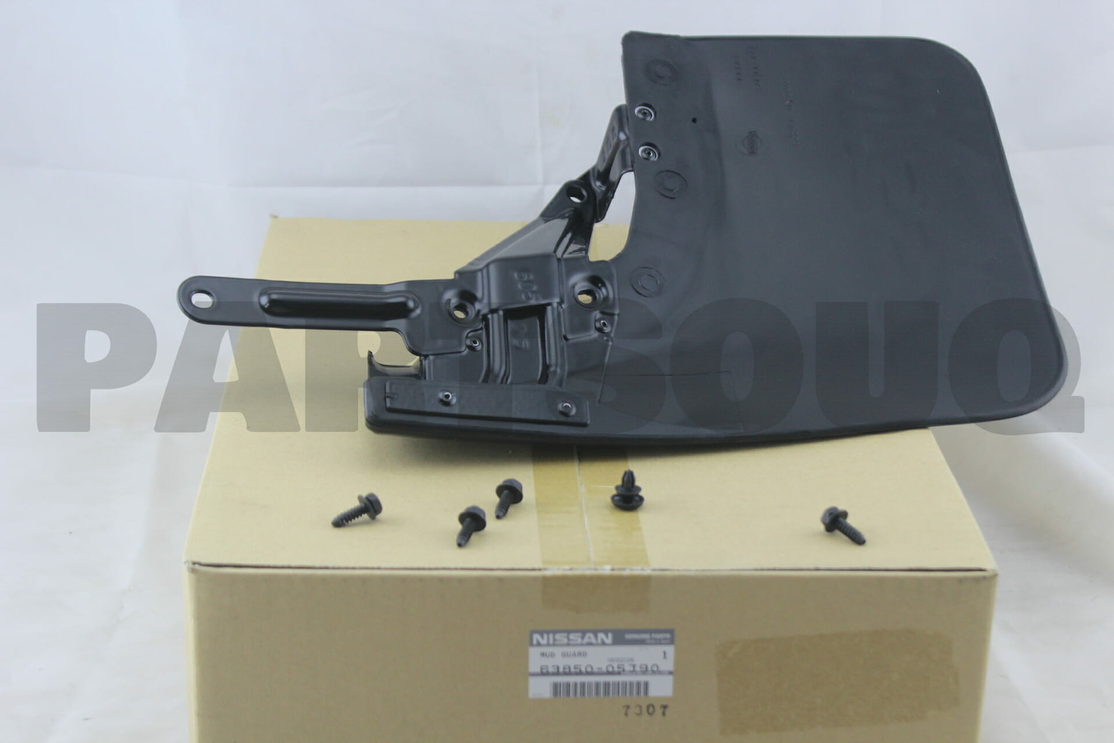 6385005J90 Genuine Nissan MUDGUARD SET-FRONT FENDER,RH 63850-05J90 