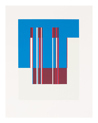 Günter Ferdinand Ris, Serigrafie, signiert und nummeriert
