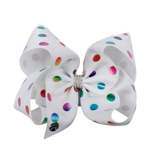 Mermaid Bow-Pattern Bow-Girl's Hair Bow-Cheer Party Dance-Like JoJo Bows - Picture 29 of 48