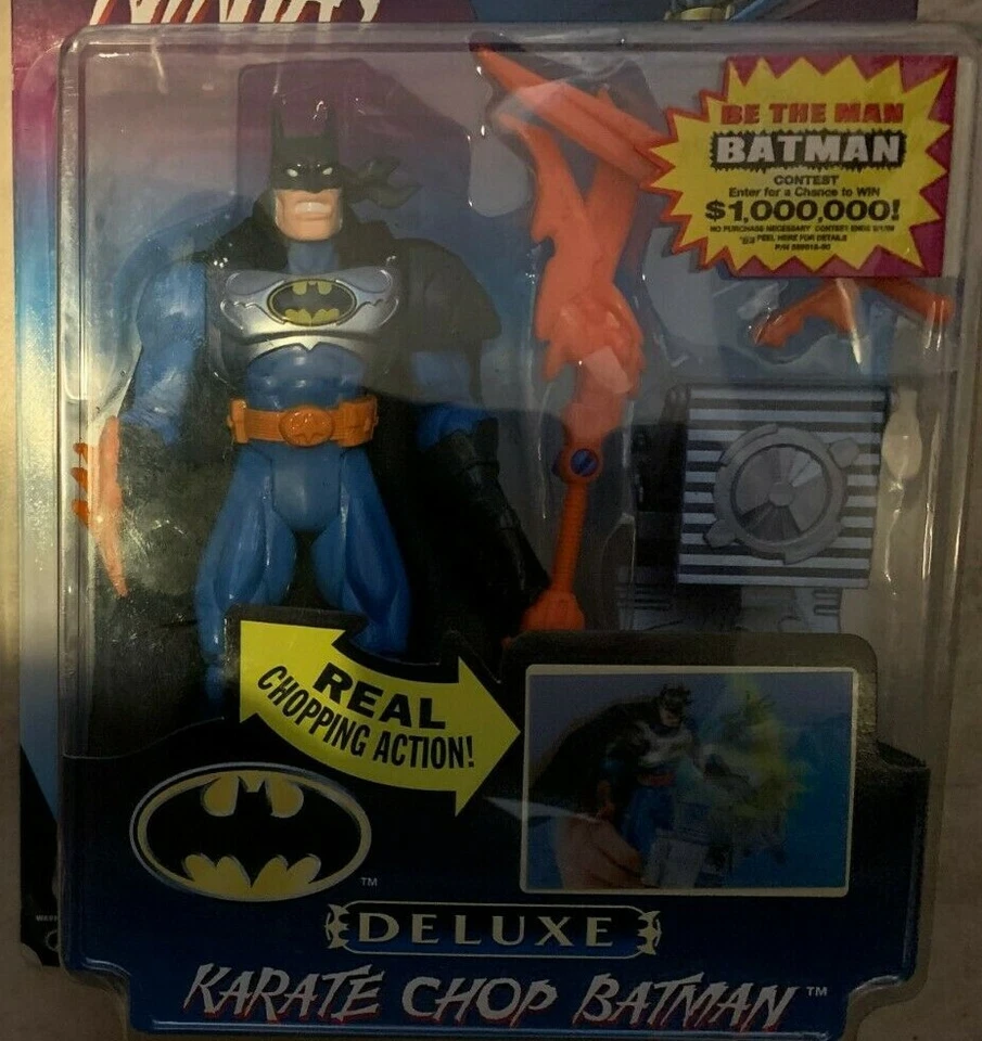 Фигурка Batman Night Force Ninjas с Karate Chop НОВАЯ в заводской упаковке Kenner 1998 - Изображение 2 из 2